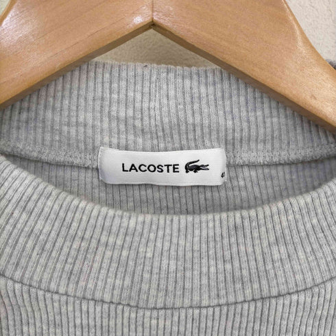 ラコステ LACOSTE ハイネックコットンカットソー レディース FR:40