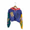 アディダスオリジナルス adidas Originals LOVE UNİTES KADIN MOR SWEATSHİRT ラブユナイツ クロップドパーカー レディース OT