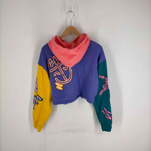 アディダスオリジナルス adidas Originals LOVE UNİTES KADIN MOR SWEATSHİRT ラブユナイツ クロップドパーカー レディース OT