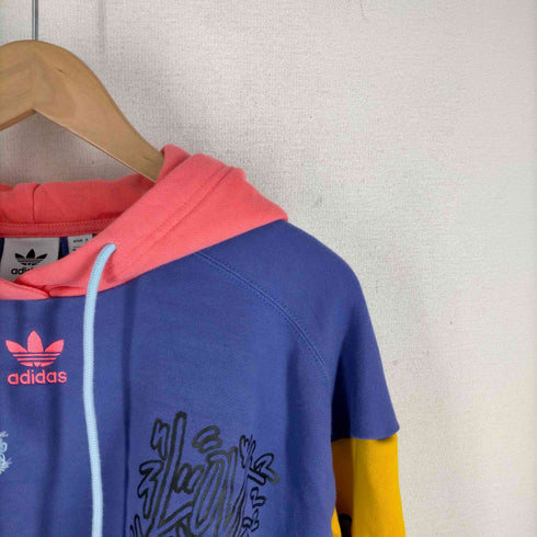 アディダスオリジナルス adidas Originals LOVE UNİTES KADIN MOR SWEATSHİRT ラブユナイツ クロップドパーカー レディース OT