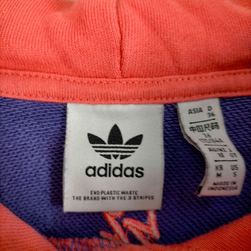 アディダスオリジナルス adidas Originals LOVE UNİTES KADIN MOR SWEATSHİRT ラブユナイツ クロップドパーカー レディース OT