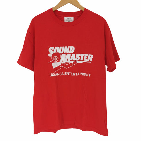 サウンドショップバランサ SOUND SHOP BALANSA Sound Master プリント S/S Tシャツ メンズ import:L