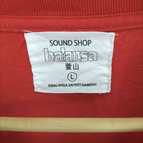 サウンドショップバランサ SOUND SHOP BALANSA Sound Master プリント S/S Tシャツ メンズ import:L
