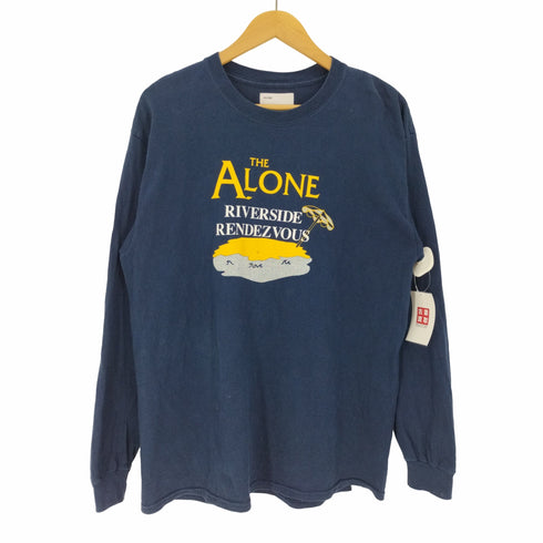 アローン ALONE RIVERSIDE RENDEZVOUS L/S TEE メンズ JPN:L