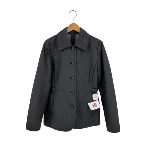 ダックス DAKS 裏地ストライプ キルティングジャケット レディース 40