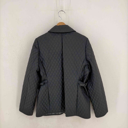 ダックス DAKS 裏地ストライプ キルティングジャケット レディース 40