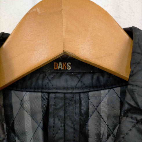 ダックス DAKS 裏地ストライプ キルティングジャケット レディース 40