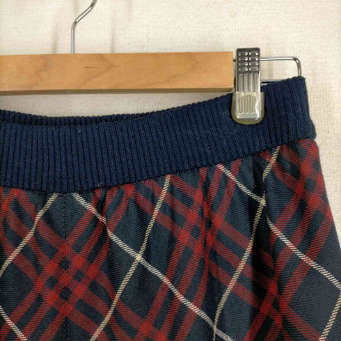 バーバリーロンドンブルーレーベル BURBERRY LONDON BLUE LABEL ウール混 Aライン チェックスカート レディース 38