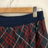 バーバリーロンドンブルーレーベル BURBERRY LONDON BLUE LABEL ウール混 Aライン チェックスカート レディース 38