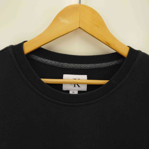 カルバンクラインジーンズ Calvin Klein Jeans ブランドロゴ刺繍テープ クルーネックスウェット メンズ import:XL