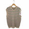 ザラ ZARA GEOMETRIC JACQUARD VEST メンズ L-XL