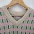 ザラ ZARA GEOMETRIC JACQUARD VEST メンズ L-XL