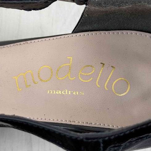 マドラスモデロ madras MODELLO 鮮やかなトリコロールカラーサンダル レディース 25