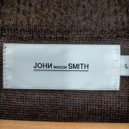 ジョンメイソンスミス JOHN MASON SMITH モヘアジャガードニット メンズ JPN:L