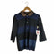 トリココムデギャルソン tricot COMME des GARCONS 14AW 丸襟 七分丈 ボーダー柄 ボタンカットソー レディース JPN:M
