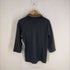トリココムデギャルソン tricot COMME des GARCONS 14AW 丸襟 七分丈 ボーダー柄 ボタンカットソー レディース JPN:M