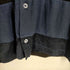 トリココムデギャルソン tricot COMME des GARCONS 14AW 丸襟 七分丈 ボーダー柄 ボタンカットソー レディース JPN:M