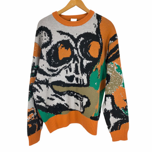 パム パークスアンドミニ P.A.M. / PERKS AND MINI Skull intarsia knit メンズ JPN:M