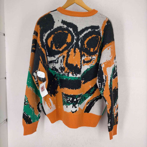 パム パークスアンドミニ P.A.M. / PERKS AND MINI Skull intarsia knit メンズ JPN:M