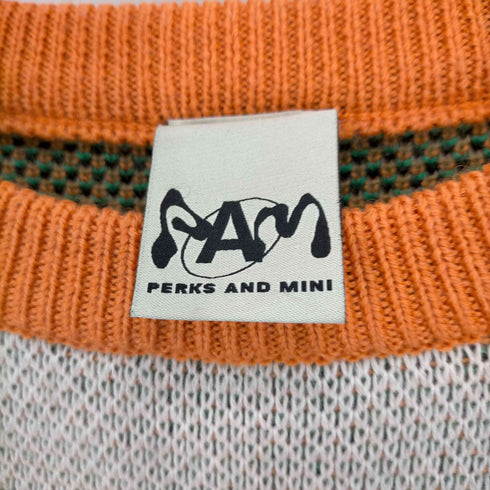 パム パークスアンドミニ P.A.M. / PERKS AND MINI Skull intarsia knit メンズ JPN:M