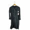 トリココムデギャルソン tricot COMME des GARCONS 15AW 丸襟 フリル期 ドット柄 シャツワンピース レディース JPN:M
