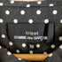 トリココムデギャルソン tricot COMME des GARCONS 15AW 丸襟 フリル期 ドット柄 シャツワンピース レディース JPN:M