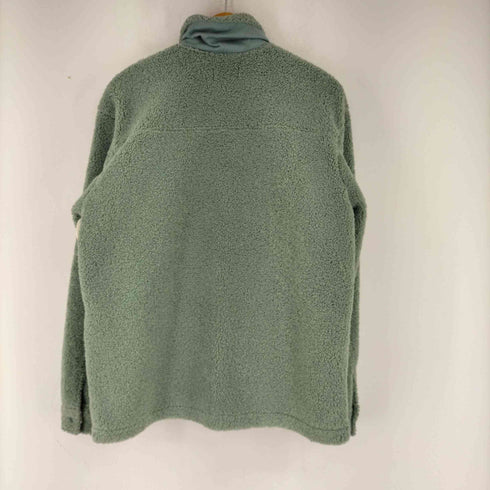 プルアンドベア PULL&BEAR Basic faux shearling overshirt メンズ US M