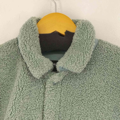 プルアンドベア PULL&BEAR Basic faux shearling overshirt メンズ US M