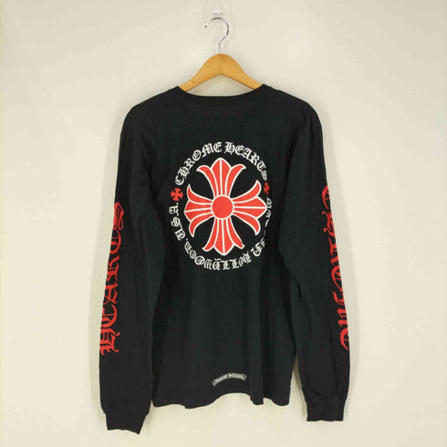 クロムハーツ CHROME HEARTS Made In Hollywood Plus Cross L/S T-Shirt ロングスリーブTシャツ メンズ import:L