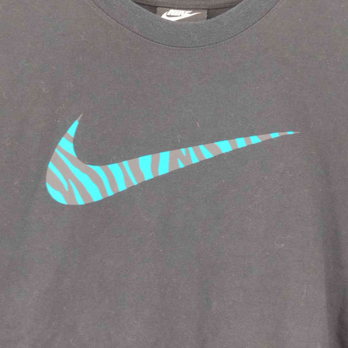 ナイキ NIKE スウッシュプリント L/Sカットソー ドローコード付き レディース JPN:M