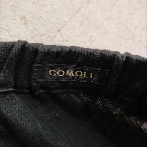 コモリ COMOLI 22SS リネンWクロス ドローストリングパンツ メンズ JPN:3