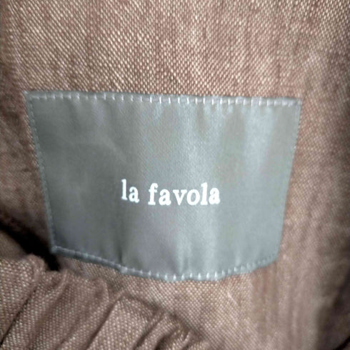 ラファーヴォラ LA FAVOLA 23SS LINEN EAZY PANTS メンズ JPN:2