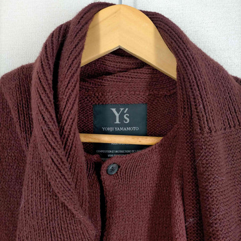 ワイズ Ys ストール付き コットンカーディガン レディース JPN:3