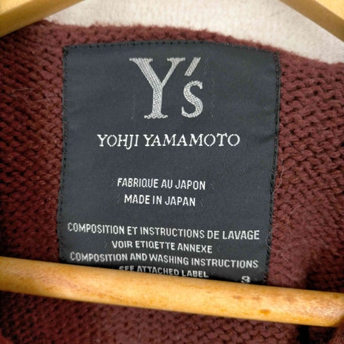 ワイズ Ys ストール付き コットンカーディガン レディース JPN:3