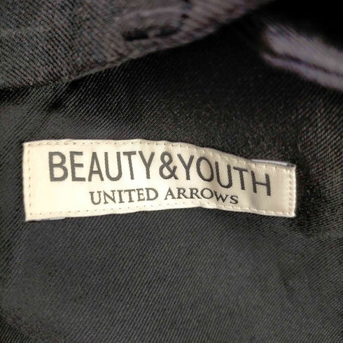 ビューティーアンドユースユナイテッドアローズ BEAUTY & YOUTH UNITED ARROWS クラシック 1プリーツ ストライプ ストレート パンツ メンズ JPN:L