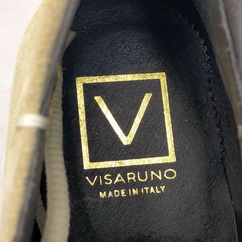 ビサルノ VISARUNO イタリア製 スエード モカシン レースアップ シューズ メンズ JPN:41