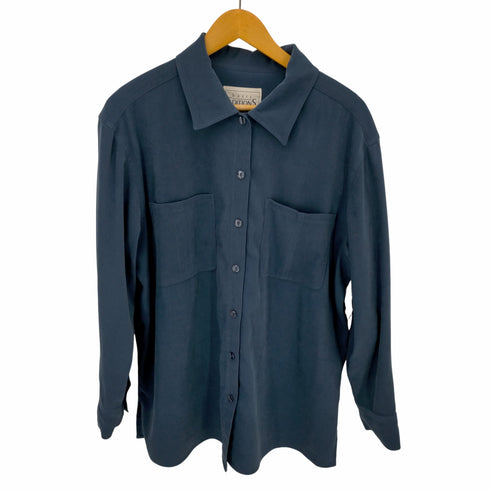 ベーシックエディションズ BASIC EDITIONS 90S ポリ L/Sシャツ レディース import:L