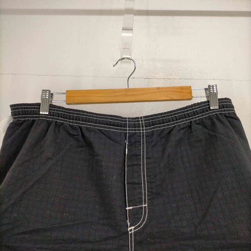 ステューシー Stussy 90s MADE IN USA ホワイトステッチナイロンショーツ メンズ JPN:M