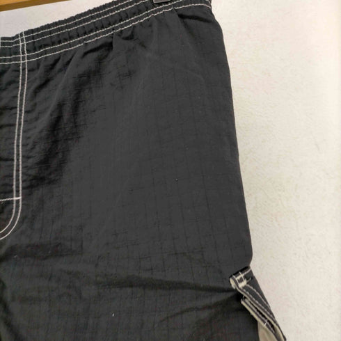 ステューシー Stussy 90s MADE IN USA ホワイトステッチナイロンショーツ メンズ JPN:M