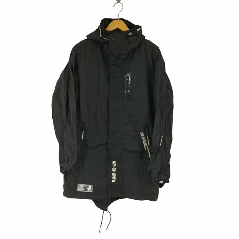 エーエイプバイアベイシングエイプ Aape BY BATHING APE ナイロンモッズコート メンズ JPN:XL