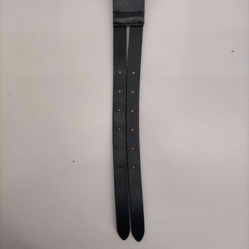 ブラックバイマウジー BLACK by moussy 2連レザーベルト レディース