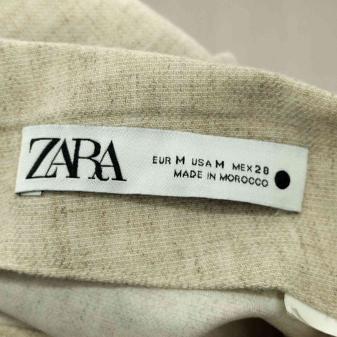 ザラ ZARA サイドギャザー ロングスカート レディース JPN:M