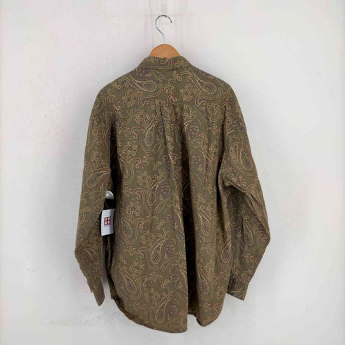 ノーティカ NAUTICA ペイズリー柄 BDシャツ メンズ import:XL