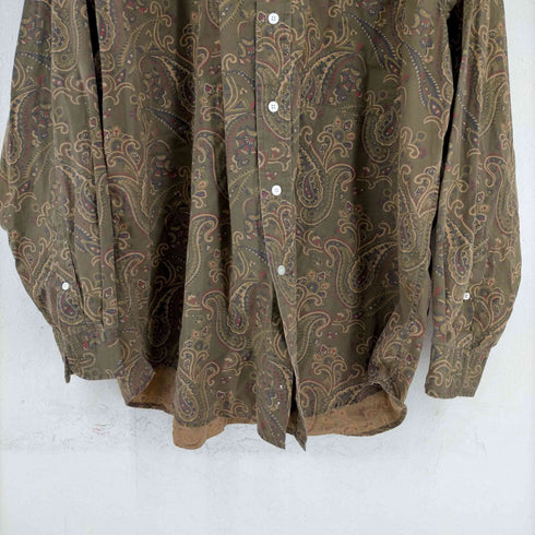 ノーティカ NAUTICA ペイズリー柄 BDシャツ メンズ import:XL