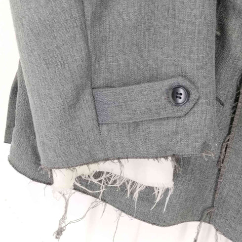 キャスパージョン CASPER JOHN 23AW Layered tailored jacket/レイヤードテーラードジャケット メンズ JPN:M