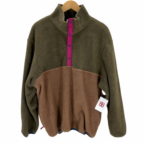 ソウ so shop&hostel 22AW SNAP PULLOVER FLEECE JACKET メンズ JPN:L