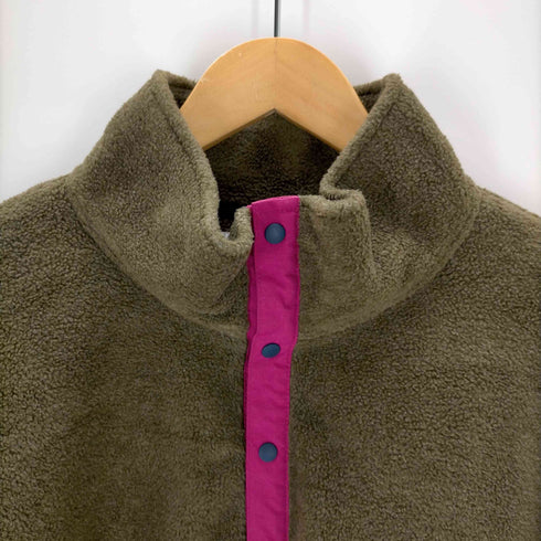 ソウ so shop&hostel 22AW SNAP PULLOVER FLEECE JACKET メンズ JPN:L
