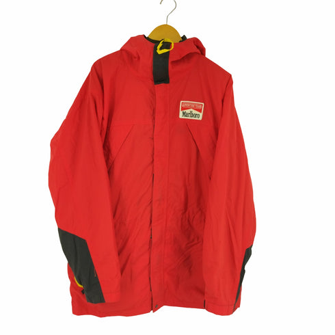 マルボロ Marlboro 90s ADVENTURE TEAM フロントワッペン ナイロンマウンテンジャケット メンズ import:XL