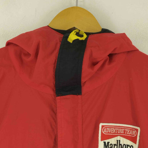 マルボロ Marlboro 90s ADVENTURE TEAM フロントワッペン ナイロンマウンテンジャケット メンズ import:XL