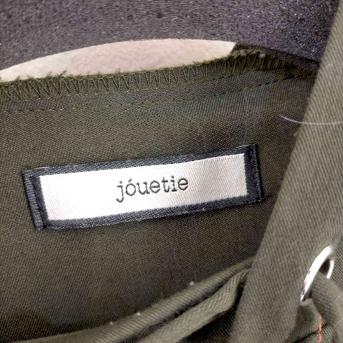 ジュエティ jouetie カラーステッチレースアップワンピース レディース JPN:M